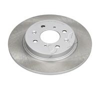 2x Disco de freno Eje trasero macizo 61418C JAPKO para HONDA JAZZ III INSIGHT