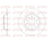 REMSA 2x Disco Freno Ø264mm Trasero Completo para Fiat Tipo Hatchback 1.4 1.6 D