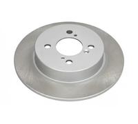 2x Disco de freno Eje trasero macizo 61801C JAPKO para SUZUKI SWIFT IV