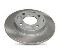 2x Disco de freno Eje trasero macizo 61806C JAPKO para SUZUKI BALENO SWIFT V