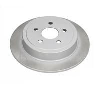 2x Disco de freno Eje trasero macizo 61990C JAPKO para CHRYSLER DODGE PLYMOUTH