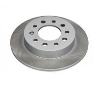 2x Disco de freno Eje trasero macizo 61H04C JAPKO para HYUNDAI COUPE II