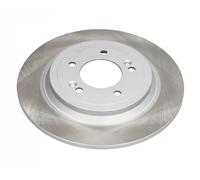 2x Disco de freno Eje trasero macizo 61H19C JAPKO para HYUNDAI KIA