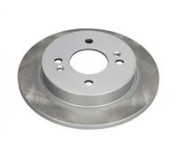2x Disco de freno Eje trasero macizo 61K02C JAPKO para KIA HYUNDAI
