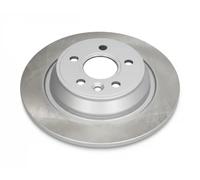 2x Disco de freno Eje trasero macizo 61L09C JAPKO para FORD LAND ROVER