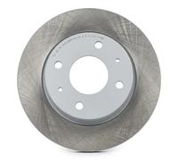 2x Disco de freno Eje trasero macizo 61M00C JAPKO para SMART MITSUBISHI