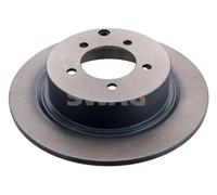 2x Disco de freno Eje trasero macizo 62 94 4056 SWAG para PEUGEOT 4008