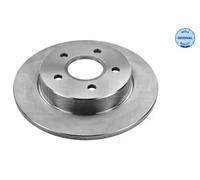 2x Disco de freno Eje trasero macizo 715 523 0020 MEYLE para FORD FOCUS II C-MAX