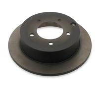 2x Disco de freno Eje trasero macizo 80 93 1280 SWAG para MITSUBISHI LANCER VIII