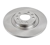 2x Disco de freno Eje trasero macizo 81 10 4169 SWAG para CITROËN PEUGEOT TOYOTA