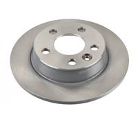 2x Disco de freno Eje trasero macizo ADF124339 BLUE PRINT para VW FORD SEAT