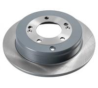 2x Disco de freno Eje trasero macizo ADG043155 BLUE PRINT para HYUNDAI KIA