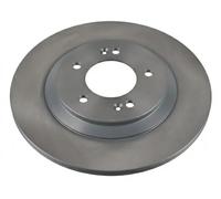 2x Disco de freno Eje trasero macizo ADG043247 BLUE PRINT para HYUNDAI i30