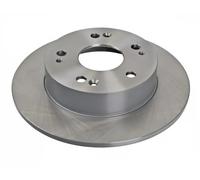 2x Disco de freno Eje trasero macizo ADH24354 BLUE PRINT para HONDA