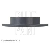 2x Disco de freno Eje trasero macizo ADH24374 BLUE PRINT para HONDA