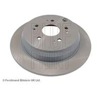 2x Disco de freno Eje trasero macizo ADH24388 BLUE PRINT para HONDA CR-V II