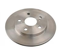 2x Disco de freno Eje trasero macizo ADT343262 BLUE PRINT para TOYOTA AURIS