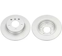 2x Disco de freno Eje trasero macizo BS-2840C OPTIMAL para BMW 3 3 Coupé