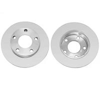 2x Disco de freno Eje trasero macizo BS-6770C OPTIMAL para AUDI A6 C5
