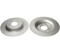 2x Disco de freno Eje trasero macizo BS-7774C OPTIMAL para MAZDA 5
