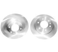 2x Disco de freno Eje trasero macizo BS-7846C OPTIMAL para MERCEDES-BENZ VW