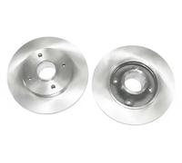 2x Disco de freno Eje trasero macizo BS-7934C OPTIMAL para PEUGEOT CITROËN