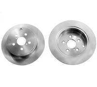 2x Disco de freno Eje trasero macizo BS-8398C OPTIMAL para TOYOTA AVENSIS Sedán