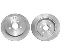 2x Disco de freno Eje trasero macizo BS-8414C OPTIMAL para TOYOTA CELICA Coupé