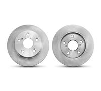 2x Disco de freno Eje trasero macizo BS-8842C OPTIMAL para TOYOTA COROLLA Sedán