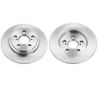 2x Disco de freno Eje trasero macizo BS-9082C OPTIMAL para TOYOTA URBAN CRUISER