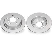 2x Disco de freno Eje trasero macizo BS-9144C OPTIMAL para MINI MINI