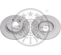 2x Disco de freno Eje trasero macizo BS-9258C OPTIMAL para MAZDA 6 Sedán