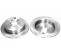 2x Disco de freno Eje trasero macizo BS-9292C OPTIMAL para SUBARU IMPREZA Sedán