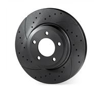 2x Disco de freno Eje trasero macizo RT 12253-GL T5 ROTINGER para SEAT AUDI VW
