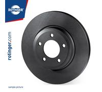 2x Disco de freno Eje trasero macizo RT 1548-GL ROTINGER para AUDI SEAT