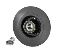 2x Disco de freno Eje trasero macizo RT 3227BS-GL ROTINGER para RENAULT