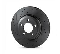 ROTINGER 2x Disco Freno Ø310mm Trasero Gelocht. Ventilado para VW Phaeton 3.0 V6