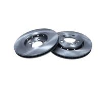 2x Disco de freno Eje trasero ventilación externa 19-1027 MAXGEAR para VW AUDI