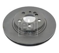 2x Disco de freno Eje trasero ventilación interna 08130 FEBI BILSTEIN