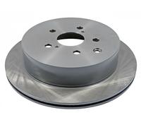 2x Disco de freno Eje trasero ventilación interna 108475 FEBI BILSTEIN