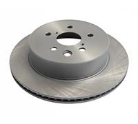 2x Disco de freno Eje trasero ventilación interna 108546 FEBI BILSTEIN