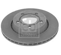 2x Disco de freno Eje trasero ventilación interna 11397 FEBI BILSTEIN para AUDI