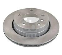 2x Disco de freno Eje trasero ventilación interna 12324 FEBI BILSTEIN para BMW 3