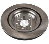 2x Disco de freno Eje trasero ventilación interna 171491 FEBI BILSTEIN