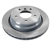 2x Disco de freno Eje trasero ventilación interna 17162 FEBI BILSTEIN para BMW 5
