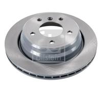 2x Disco de freno Eje trasero ventilación interna 17162 FEBI BILSTEIN para BMW 5