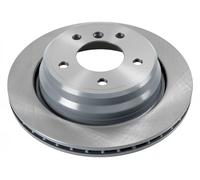 2x Disco de freno Eje trasero ventilación interna 20 91 7162 SWAG para BMW 5