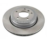 2x Disco de freno Eje trasero ventilación interna 20 92 4344 SWAG para BMW 5 6