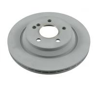 2x Disco de freno Eje trasero ventilación interna 26108 FEBI BILSTEIN