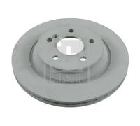 2x Disco de freno Eje trasero ventilación interna 26108 FEBI BILSTEIN